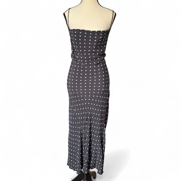 RVCA x Camille Rowe Phoebe slip summer dress in polka dot dress, size small - Picture 1 of 7